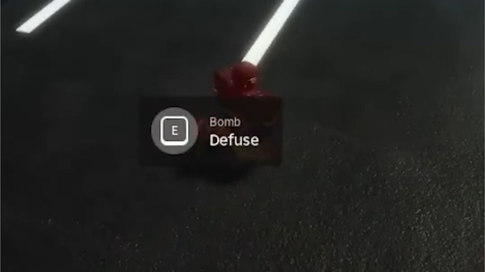 Get close to the bomb to interact with it (Image via Roblox)